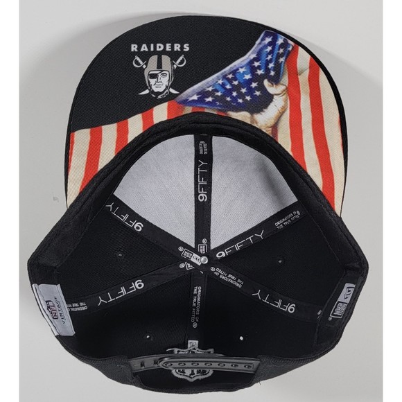 New Era Other - Las Vegas Raiders New Era Adjustable Snapback American Pride Underbrim NFL Cap